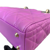 Lady Dior Mini Lambskin Purple SHW