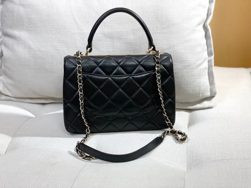 Small Trendy CC in Lambskin Leather with GHW