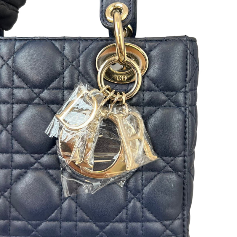 ABC Small Lady Dior Blue GHW