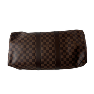 Damier Ebene Canvas Keepall Bandoulière 45 GHW