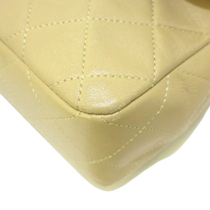 Classic Flap Small Lambskin Beige GHW