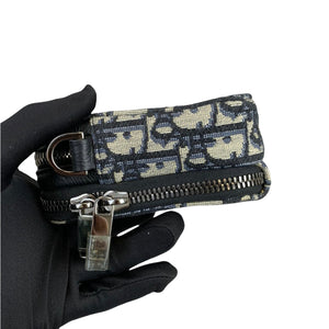 Small Multifunctional Canvas Crossbody Blue SHW