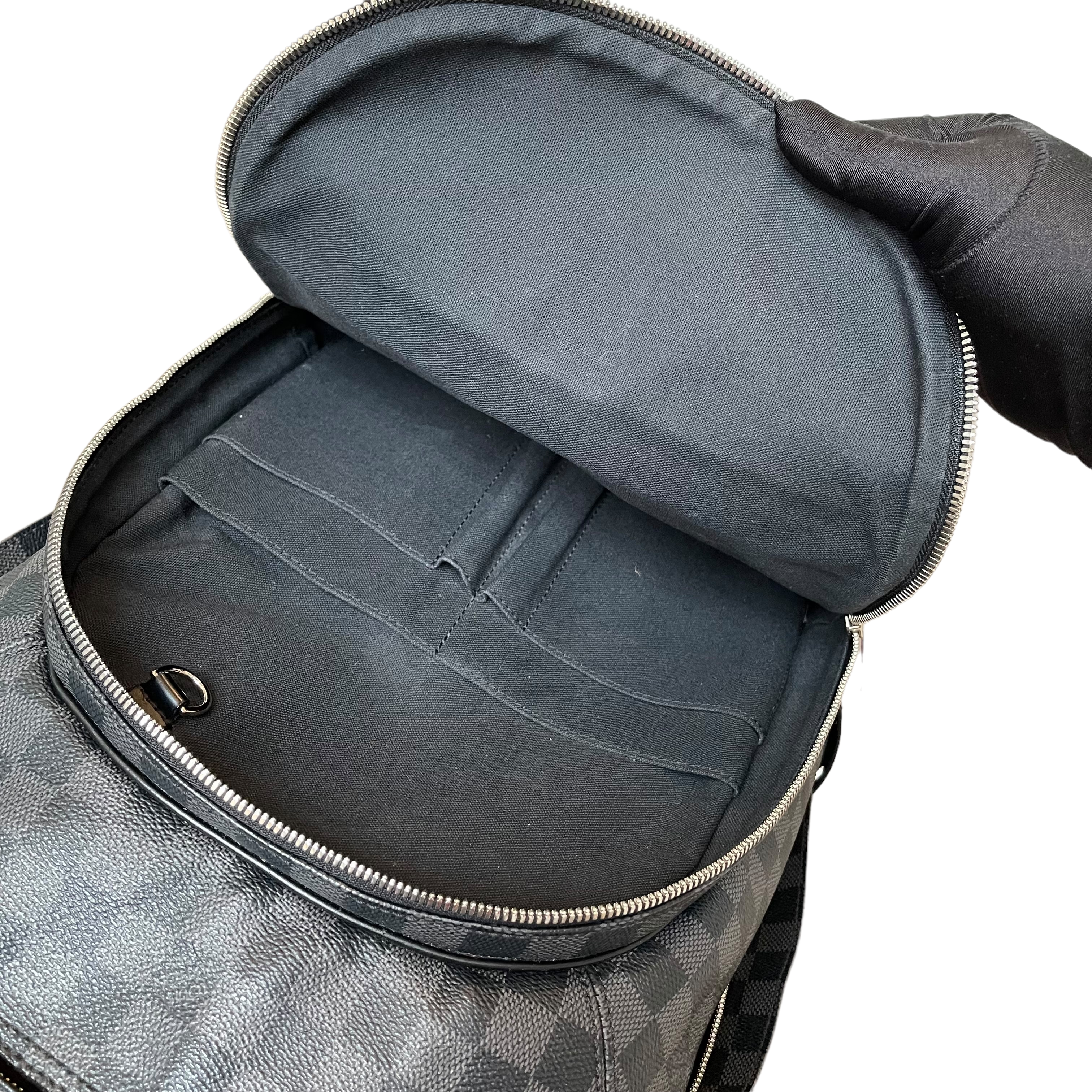 ioffer louis vuitton michael backpack Michael Backpack Damier Graphite SHW – Bag Religion
