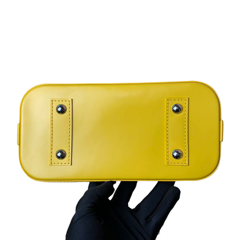 Louis Vuitton EPI Alma Bb Yellow Citron