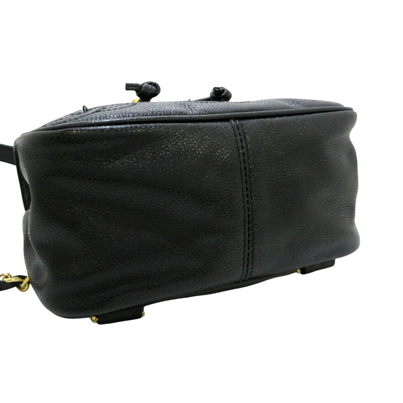 Vintage CC Backpack Caviar Black GHW