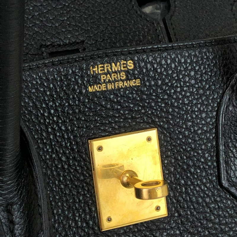 Birkin 35 Togo Black GHW