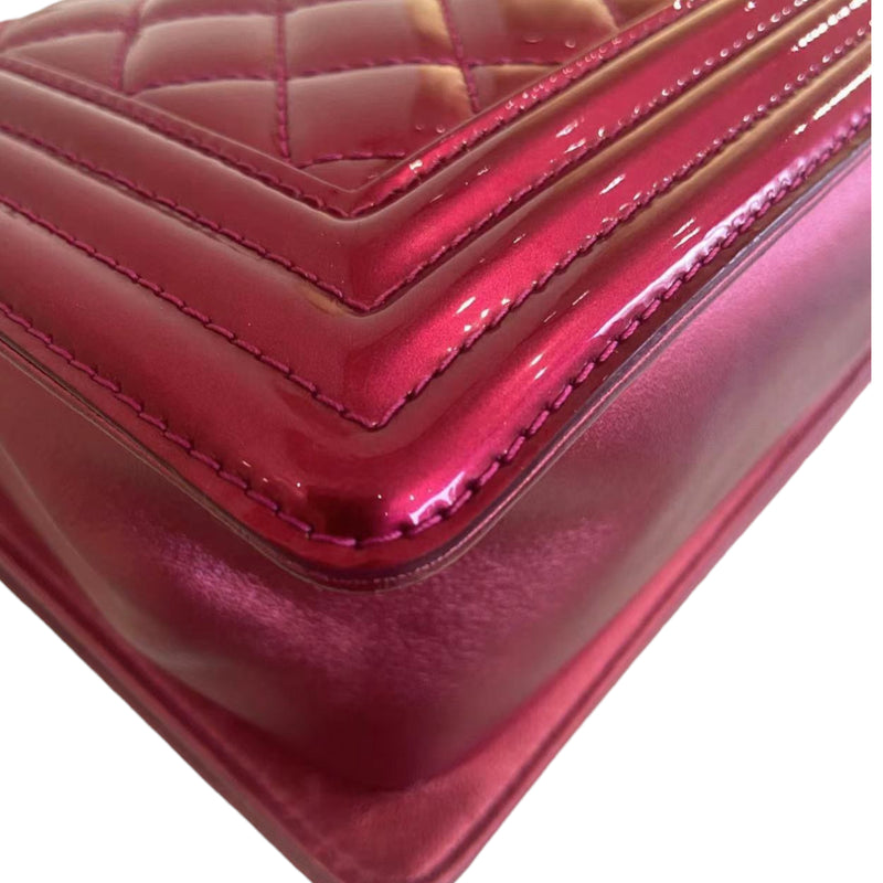 Old Medium Boy Patent Pink SHW