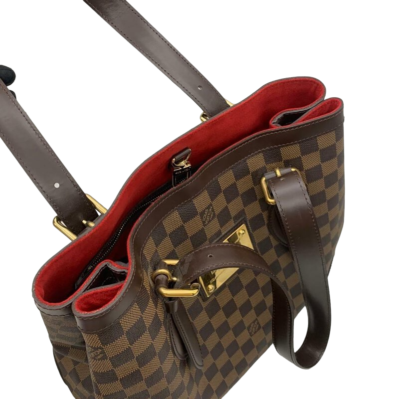 Louis Vuitton Damier Ebene Hampstead GM - Brown Totes, Handbags