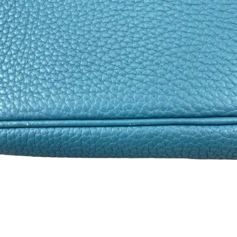 Birkin 35 Blue Jean Clemence PHW