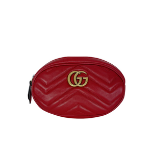 Marmont Belt Bag Red Leather GHW