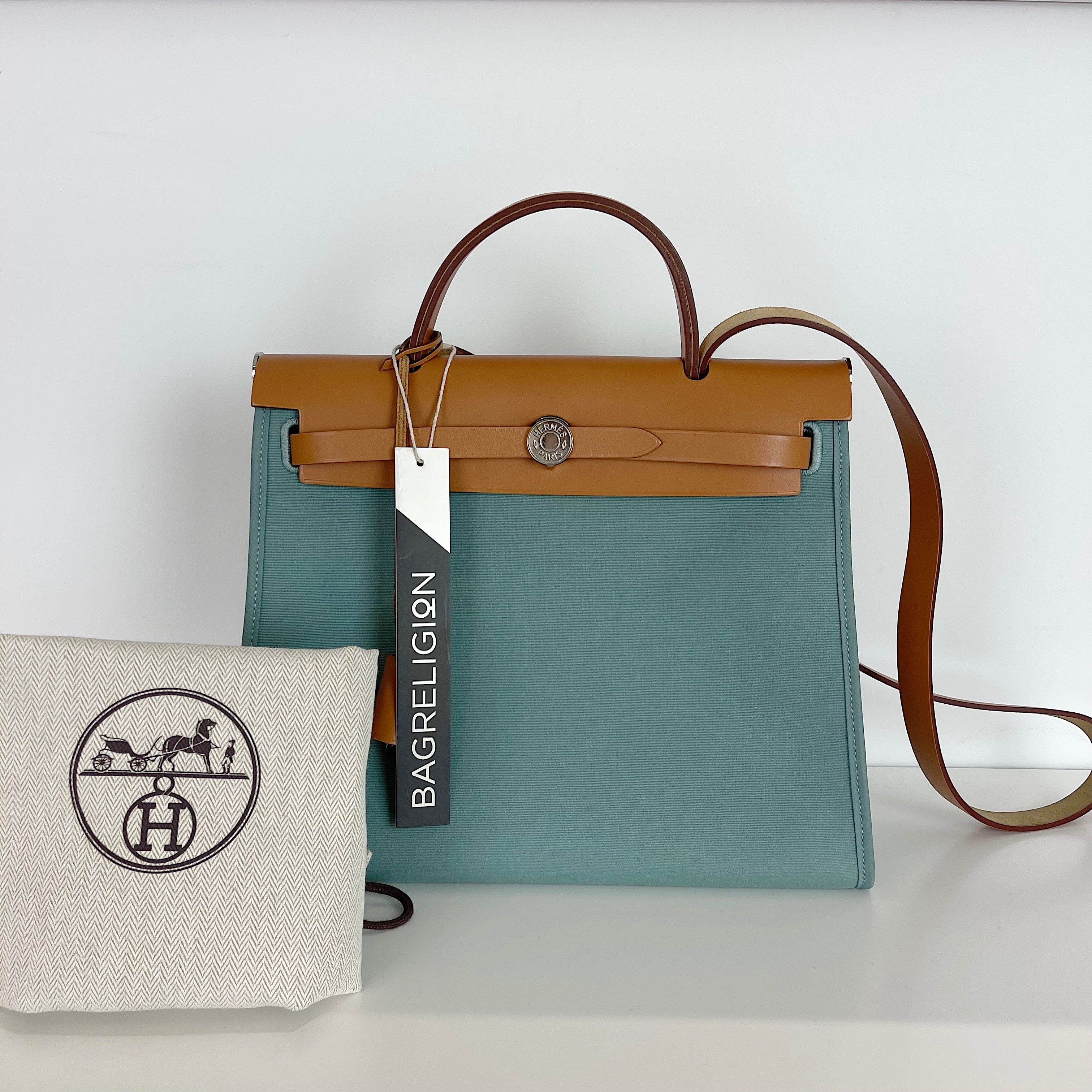Hermes HerBag PM Blue PHW – Bag Religion