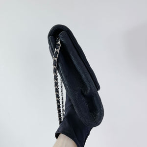 Timeless Clutch in Caviar Leather Black SHW