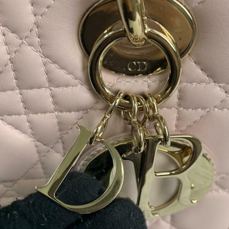 My Dior Lucky Badges Lambskin Pink GHW