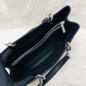 Chanel Black Caviar GST in Black with SHW