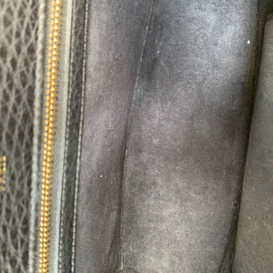 Medium Diorama Leather Black GHW