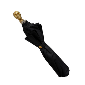 Skull Handle Umbrella Black GHW