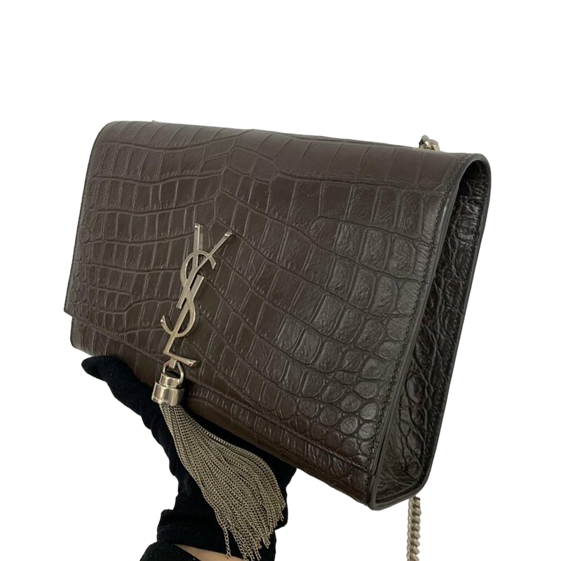 Monogram Kate Tassel Embossed Leather RHW