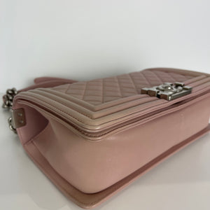 Le Boy Lambskin Old Medium Pink SHW