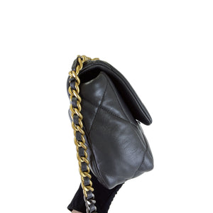 19 Lambskin Dark Grey Small 21B Mixed Hardware