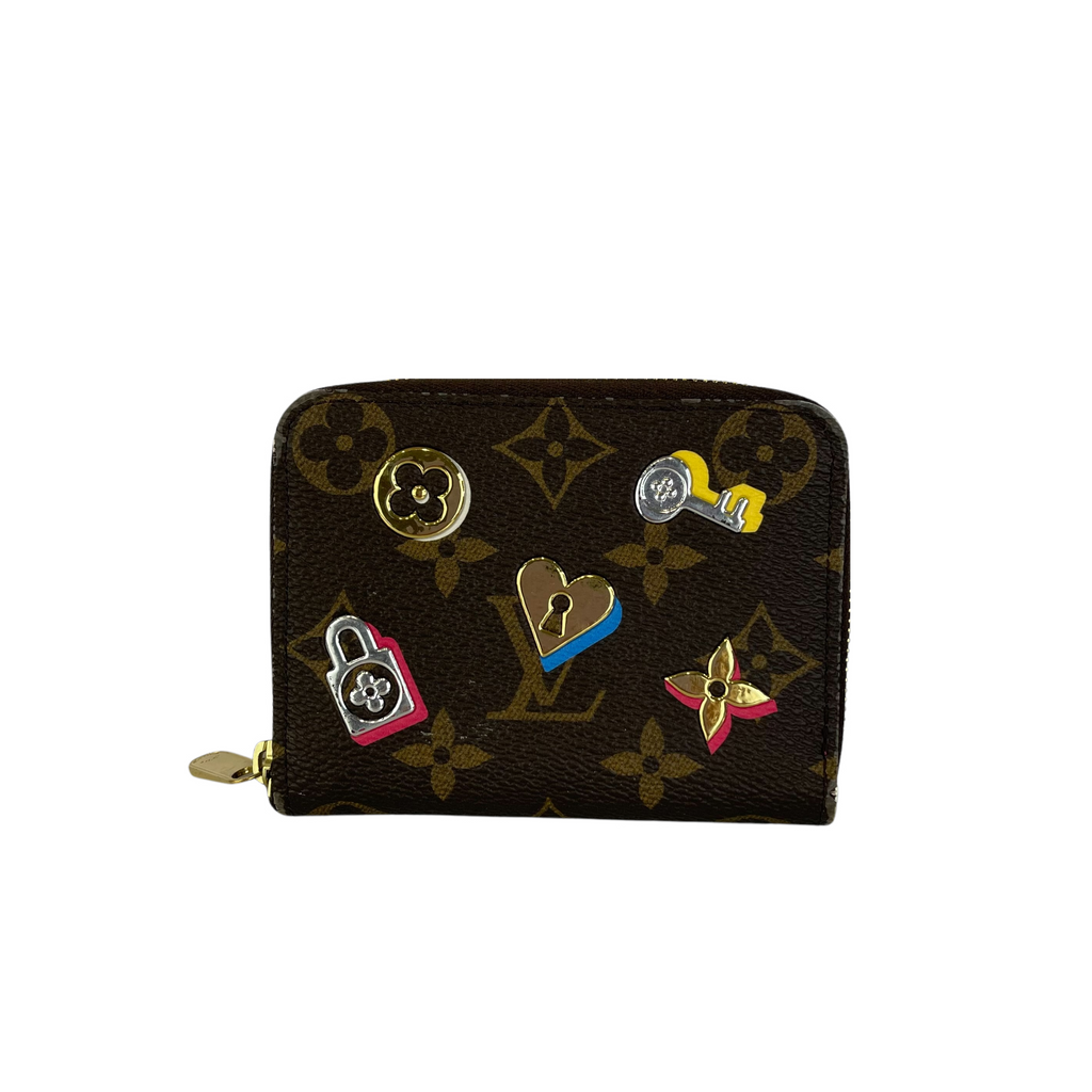 Love Lock Zippie Coin Wallet