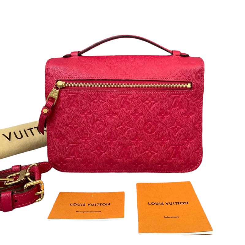 Buy Pre-owned & Brand new Luxury Louis Vuitton Empreinte Red