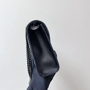 Quilted Envelope Medium Grained Leather Black BHW