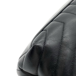 LouLou Medium Matelassé Black SHW
