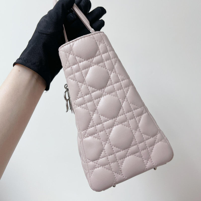 Lady Dior Medium Lambskin Pink SHW