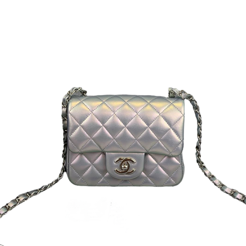 CHANEL 21K Iridescent Pink Small (Mini) Coco Handle *New - Timeless Luxuries