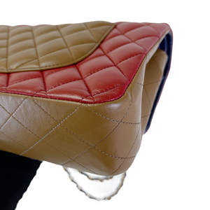 Classic Flap Medium Tri Coloured GHW