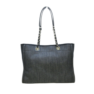 Deauville Tote Medium Denim SHW