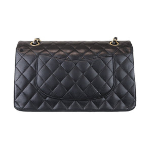 Classic Flap Black Medium Lambskin GHW