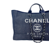 Canvas Deauville Extra Large Tote Blue