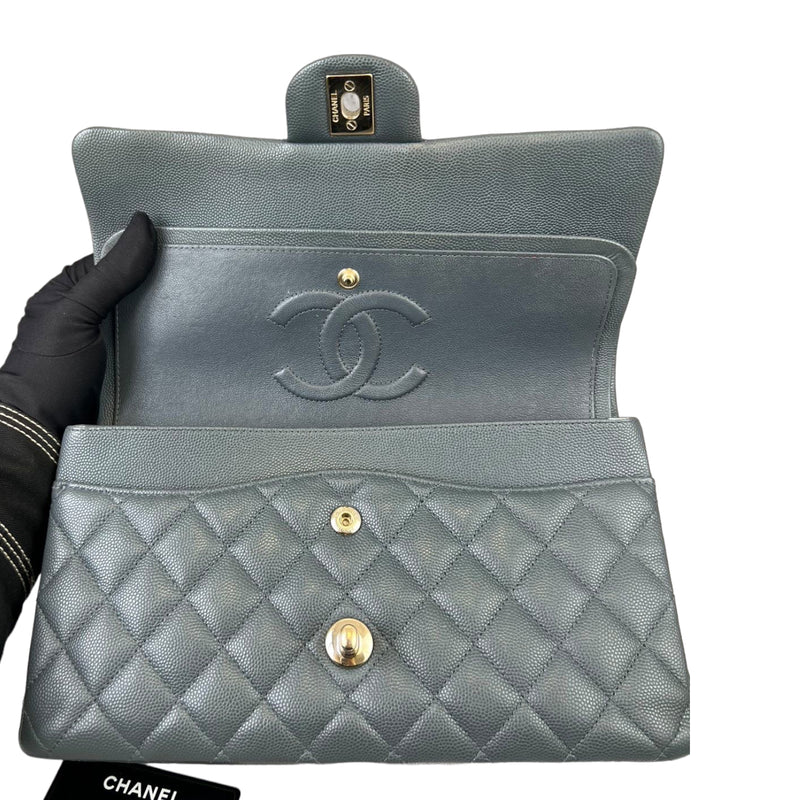 Chanel Black Caviar Filigree WOC Wallet on Chain Flap Bag – Boutique Patina