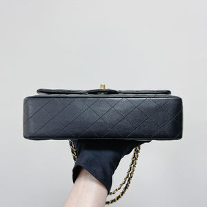 Classic Flap Medium Lambskin Black GHW