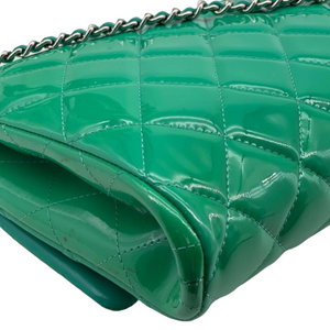 Timeless Clutch Patent Green SHW