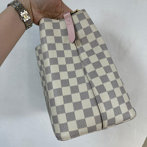 NeoNoe MM Damier Azure Pink