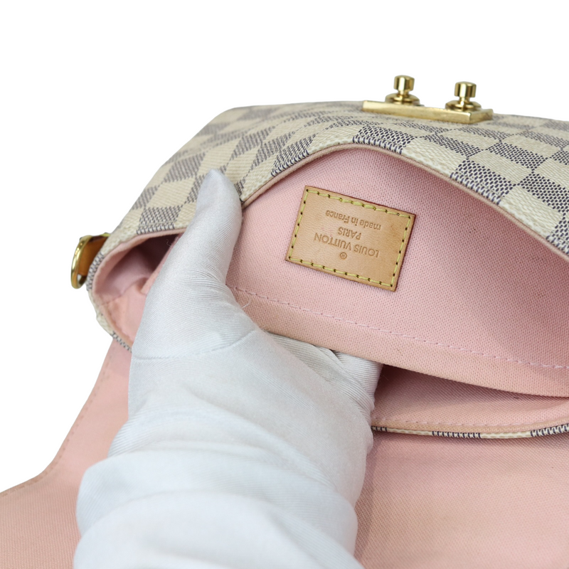 Croisette damier azur 2025