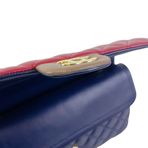 Classic Flap Medium Tri Coloured GHW