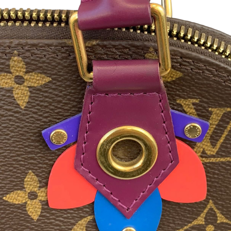 Louis Vuitton Multicolor Leather Monogram Totem Key Holder and Bag