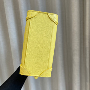 Nano Luggage Leather Citron GHW