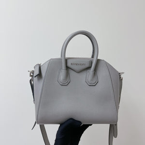 Mini Antigona Bag Grey
