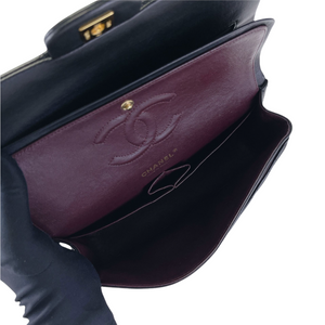 Classic Flap Medium Lambskin Black GHW