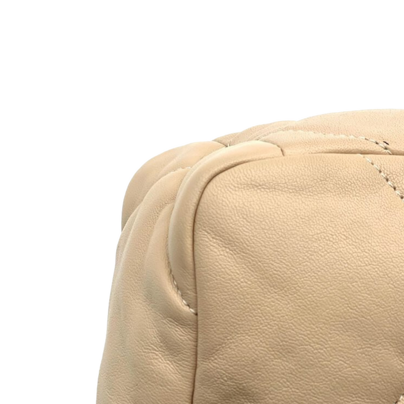 19 Lambskin Beige Small Mixed Hardware