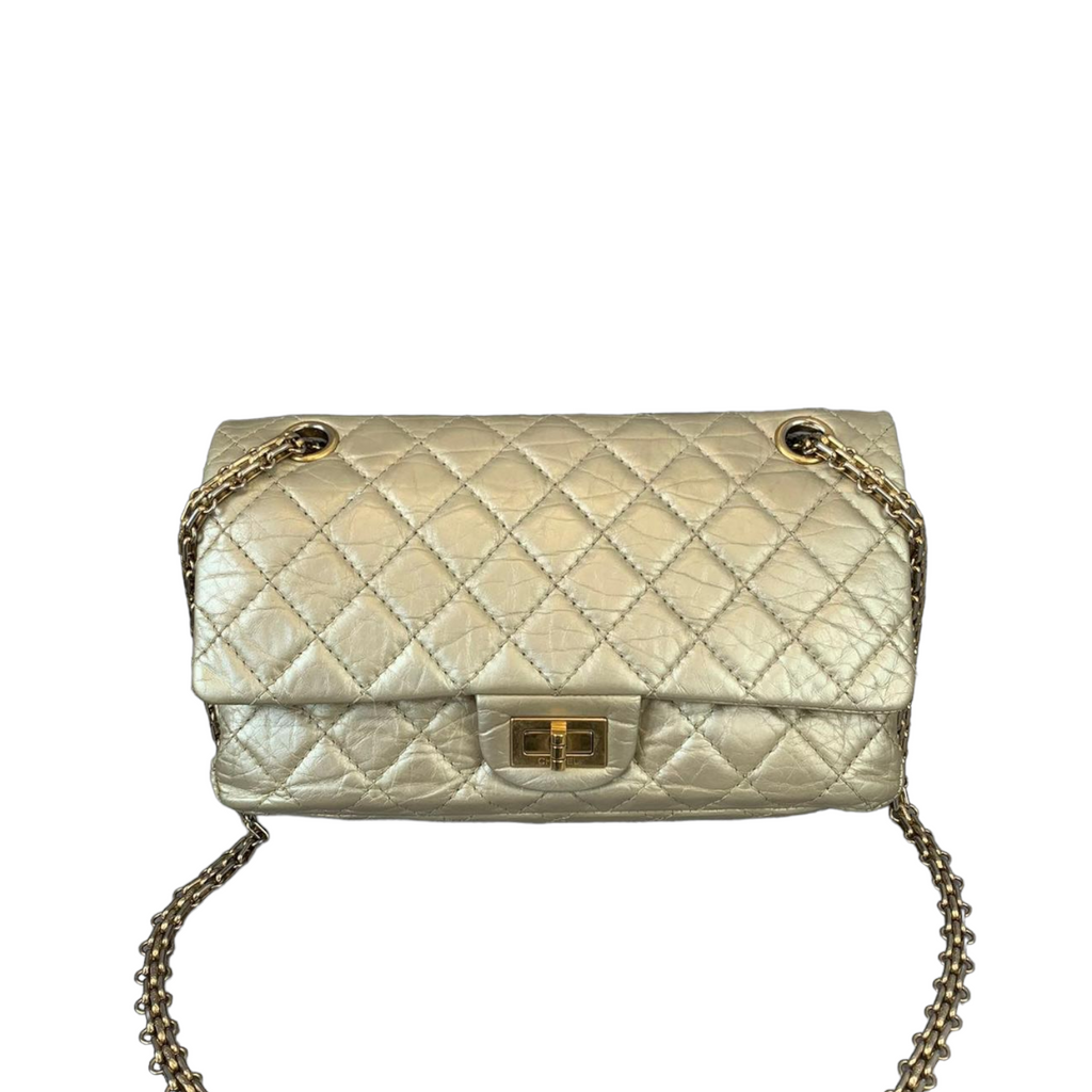Classic Reissue 225 Calfskin Gold GHW