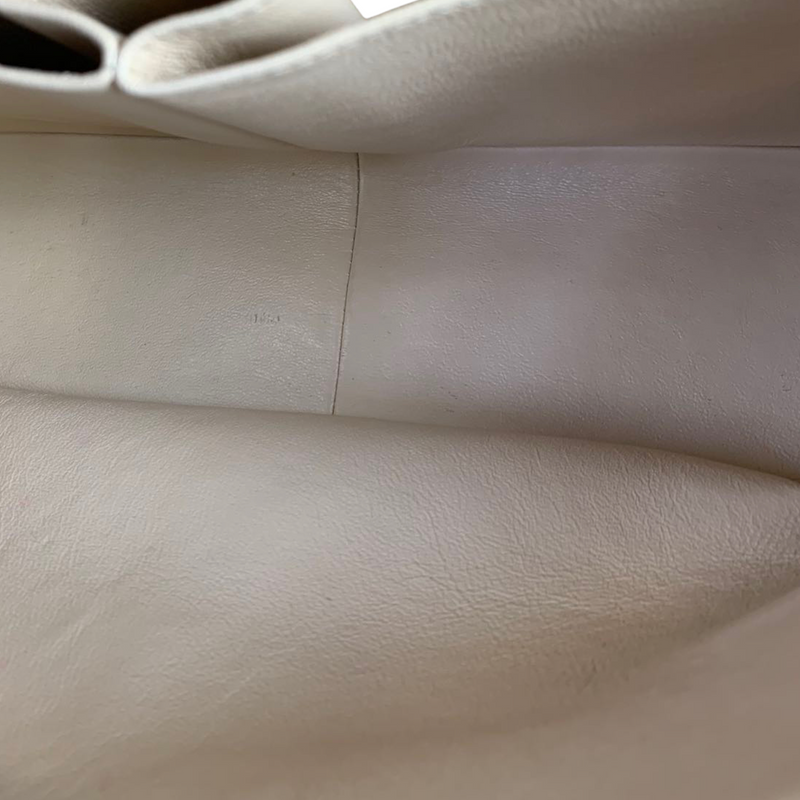 Classic Double Flap Jumbo Lambskin Beige GHW