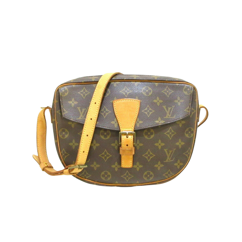 Jeune fille leather crossbody bag Louis Vuitton Brown in Leather