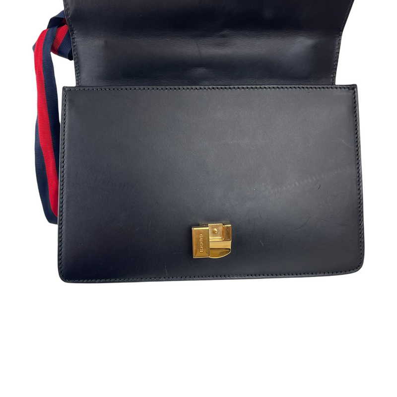 Sylvie Small Leather Black GHW