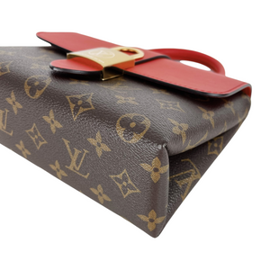 Locky BB Monogram Canvas Brown/Red GHW