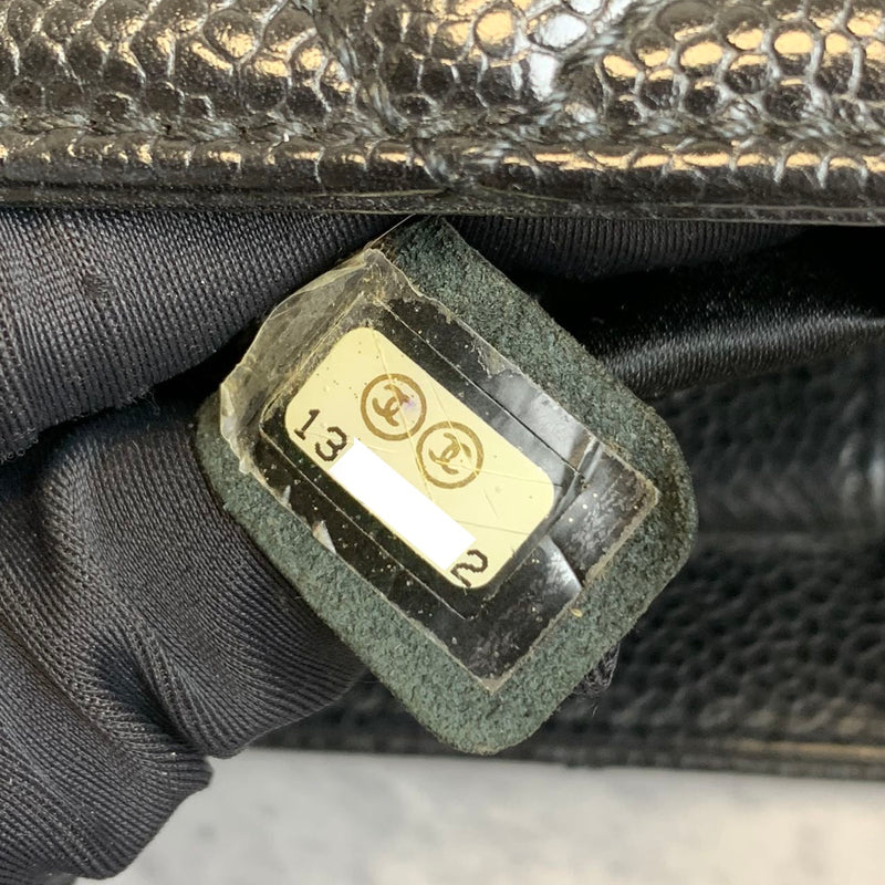 PST Tote Caviar Black GHW